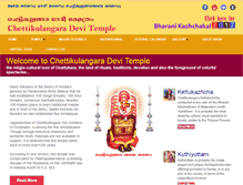 Tablet Screenshot of chettikulangara.org